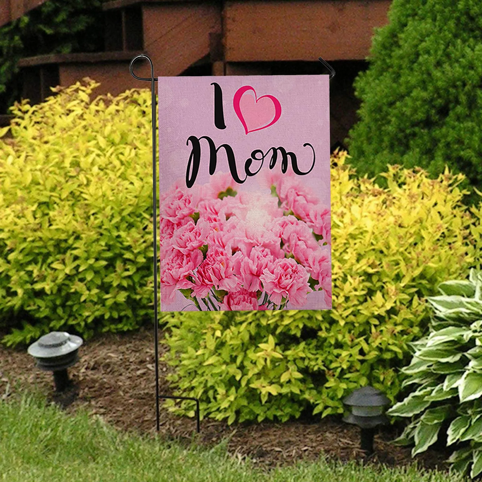 Mother's Day Garden Flag Street Road Inkjet Outdoor Decoration Flag Love printing flag courtyard double-sided decorative Falgs 
Mother's Day Garden Flag Street Road Inkjet Outdoor Decoration Flag Love printing flag courtyard double-sided decorative Falgs