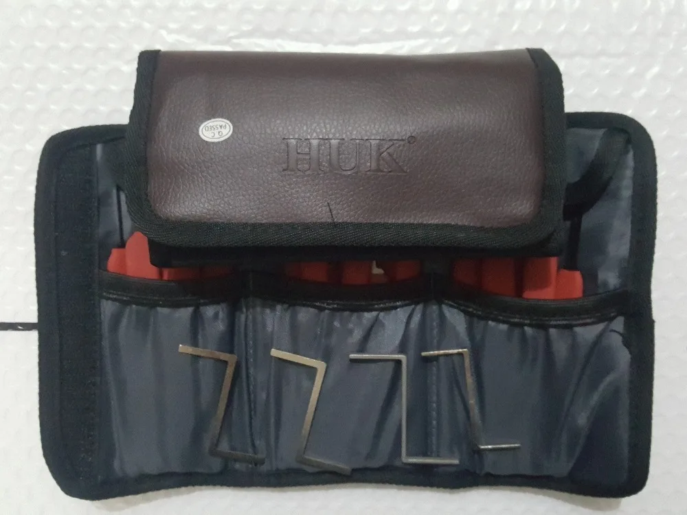 original 24pcs/set Huk Manganese Steel 20 Needle Red handle +4pcs Tension Removal Hook locksmith tool
original 24pcs/set Huk Manganese Steel 20 Needle Red handle +4pcs Tension Removal Hook locksmith tool