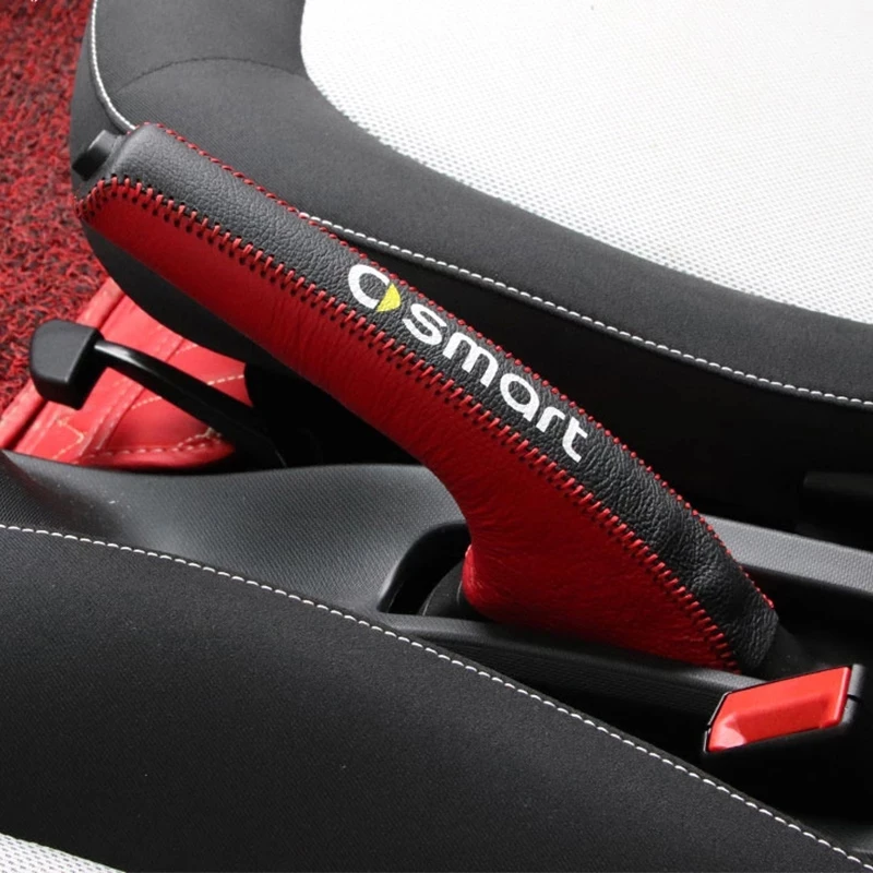 Car Gear head Cover Handbrake Grips Protective Sleev For New smart Fortwo Forfour 453 Auto Handbrake Grips Car styling 
Car Gear head Cover Handbrake Grips Protective Sleev For New smart Fortwo Forfour 453 Auto Handbrake Grips Car styling