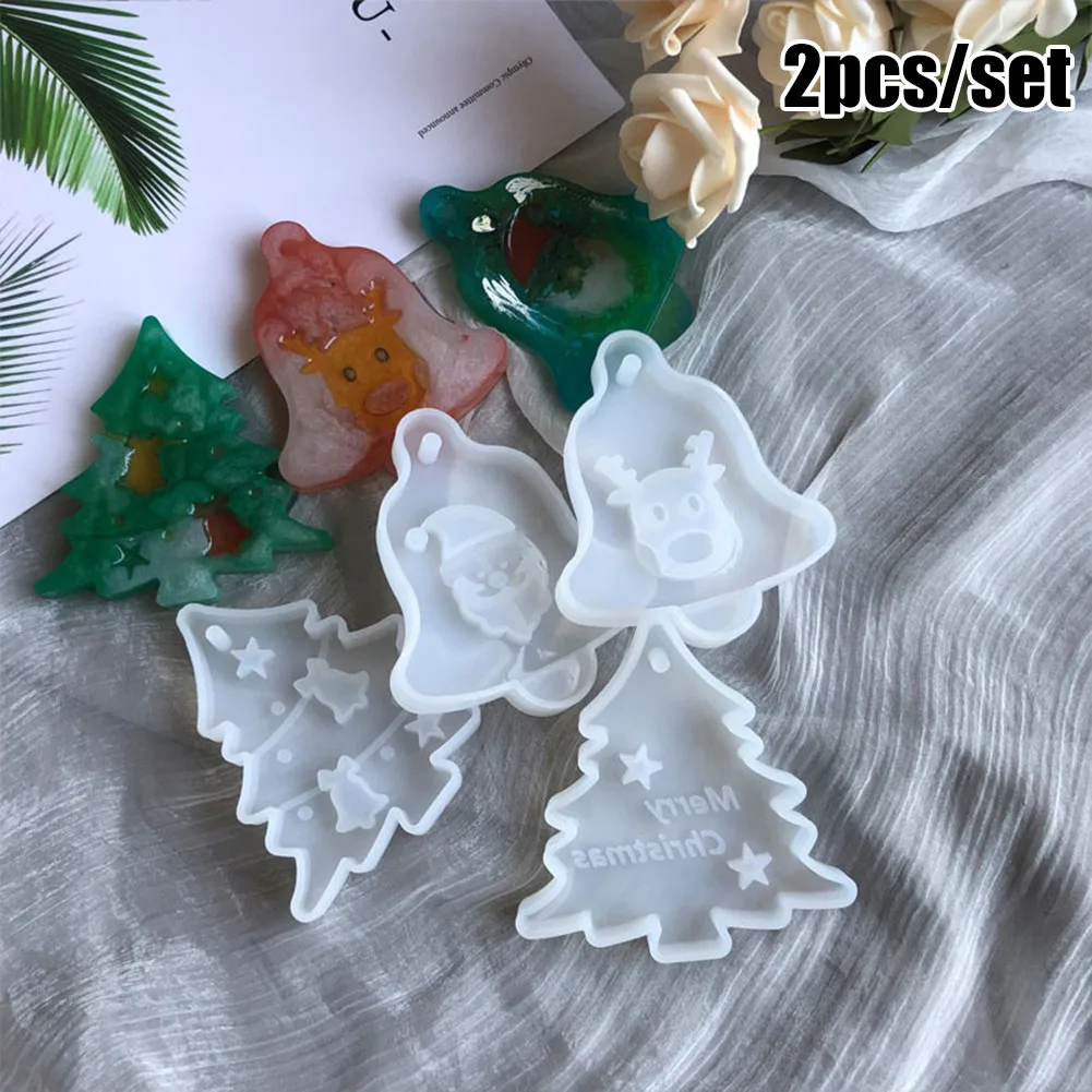 2PCS Aromatherapy Wax Silicone Mold Christmas Tree Snowflake DIY Snowflake Aroma Gypsum Plaster For Car Pendant DIY Clay Crafts
2PCS Aromatherapy Wax Silicone Mold Christmas Tree Snowflake DIY Snowflake Aroma Gypsum Plaster For Car Pendant DIY Clay Crafts