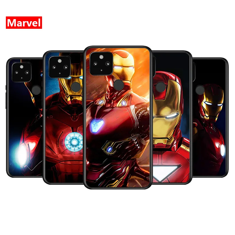 Marvel Super Hero Avengers Iron Man For Google Pixel 5 4A 5G 4 XL Soft Shell TPU Silicone Black Cover Phone Case
Marvel Super Hero Avengers Iron Man For Google Pixel 5 4A 5G 4 XL Soft Shell TPU Silicone Black Cover Phone Case