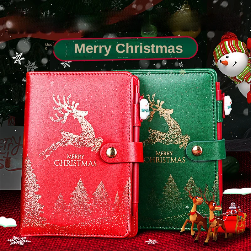 Christmas Loose Leaf Journal Notebook PU Book Cover Personal A6 Cute 6 Ring Binder Girls Holidays Gifts Organizer Budget Book
Christmas Loose Leaf Journal Notebook PU Book Cover Personal A6 Cute 6 Ring Binder Girls Holidays Gifts Organizer Budget Book