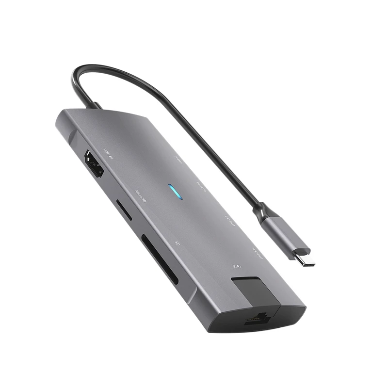 Док-станция 8 в 1 HUB USB Type-C HDMI адаптер USB 3,0 подходит для ноутбуков и мобильных телефонов.
Док-станция 8 в 1 HUB USB Type-C HDMI адаптер USB 3,0 подходит для ноутбуков и мобильных телефонов.
