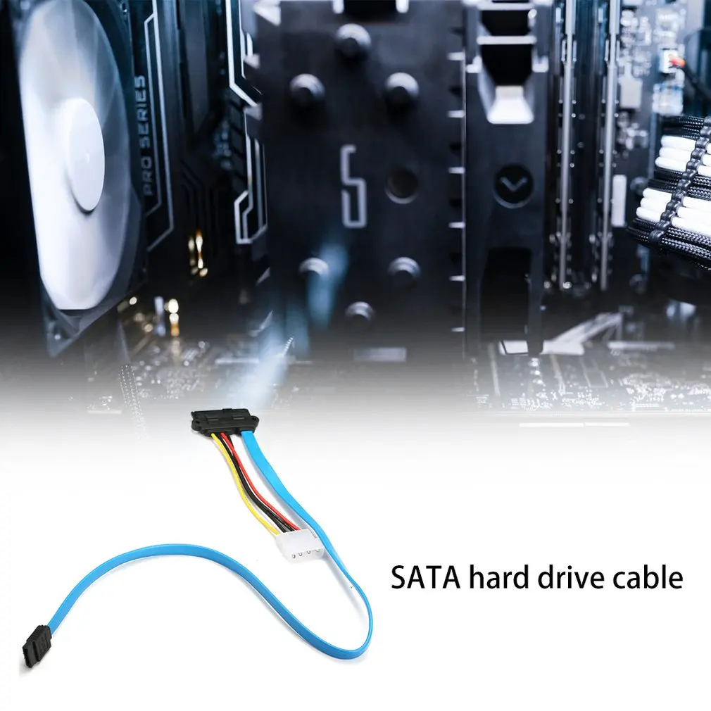 Кабель-адаптер для жесткого диска около 70 см SAS серии прикрепленный SCSI SFF-8482 к SATA HDD