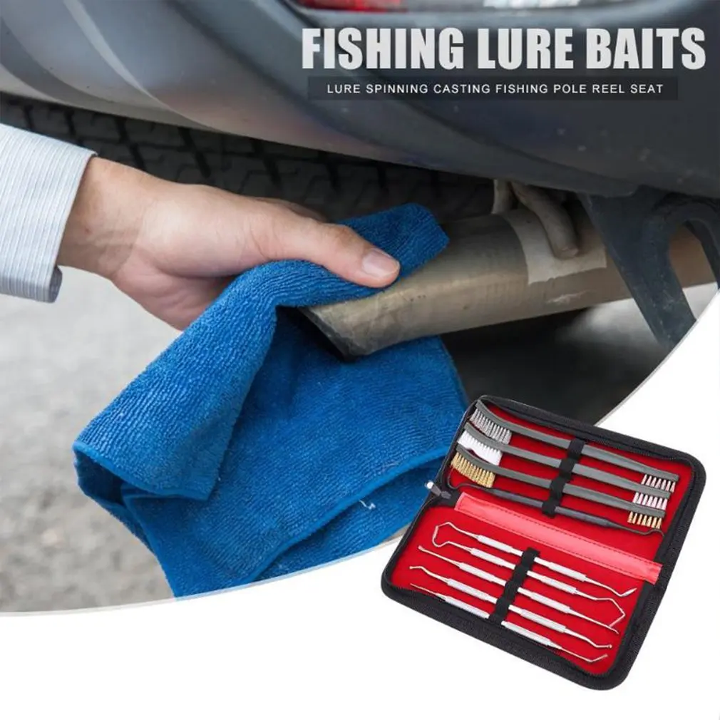 9pcs Small Cleaning Kit Universal Pick Pipe Cleaning Brush Accessories Brush Car Parts Cleaning Set With Carrying Case
9pcs Small Cleaning Kit Universal Pick Pipe Cleaning Brush Accessories Brush Car Parts Cleaning Set With Carrying Case