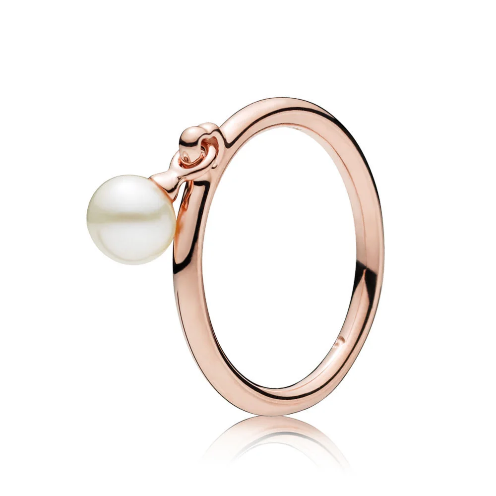New Silver Color With Winding Rose Gold Pearl Wedding & Party Ring For Women Jewelry
New Silver Color With Winding Rose Gold Pearl Wedding & Party Ring For Women Jewelry