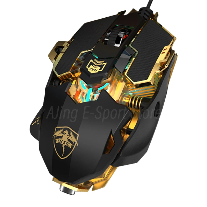 Wired LED 6400 DPI Programmable Game Mice Ergonomic USB Mouse Gamer With Cable For PC Laptop RGB Optical Mause With Backlit
Wired LED 6400 DPI Programmable Game Mice Ergonomic USB Mouse Gamer With Cable For PC Laptop RGB Optical Mause With Backlit