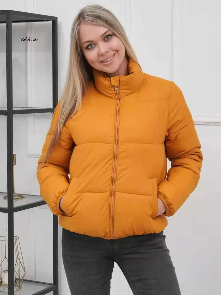 Fashion Bubble Coat Solid Standard Collar Oversized Short Jacket Winter Autumn Female Puffer Jackets Parkas Mujer
Fashion Bubble Coat Solid Standard Collar Oversized Short Jacket Winter Autumn Female Puffer Jackets Parkas Mujer