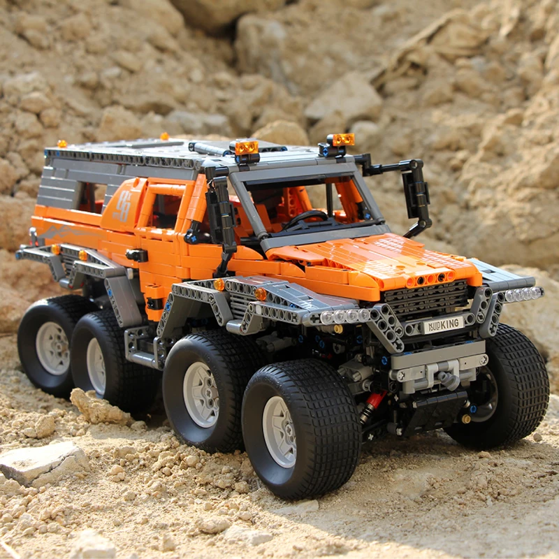 Technic серия Avtoros Shaman 8x8 Siberia внедорожник с дистанционным управлением модель