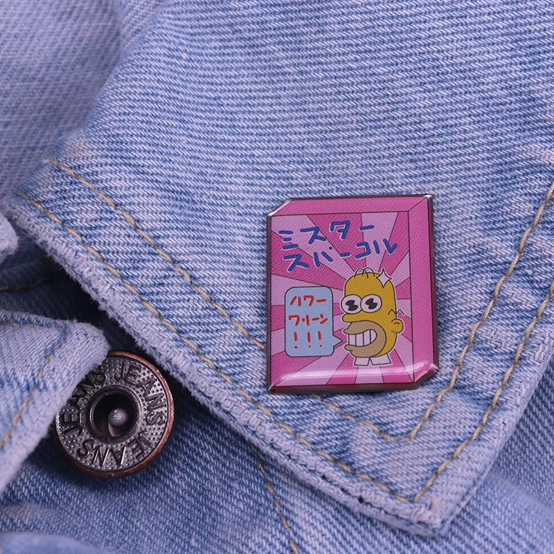 Simpsons Enamel Pins for Backpacks Jackets Shirts Anime Lapel Cute Brooches for Women Fashion Jewelry Kids Children Gift
Simpsons Enamel Pins for Backpacks Jackets Shirts Anime Lapel Cute Brooches for Women Fashion Jewelry Kids Children Gift