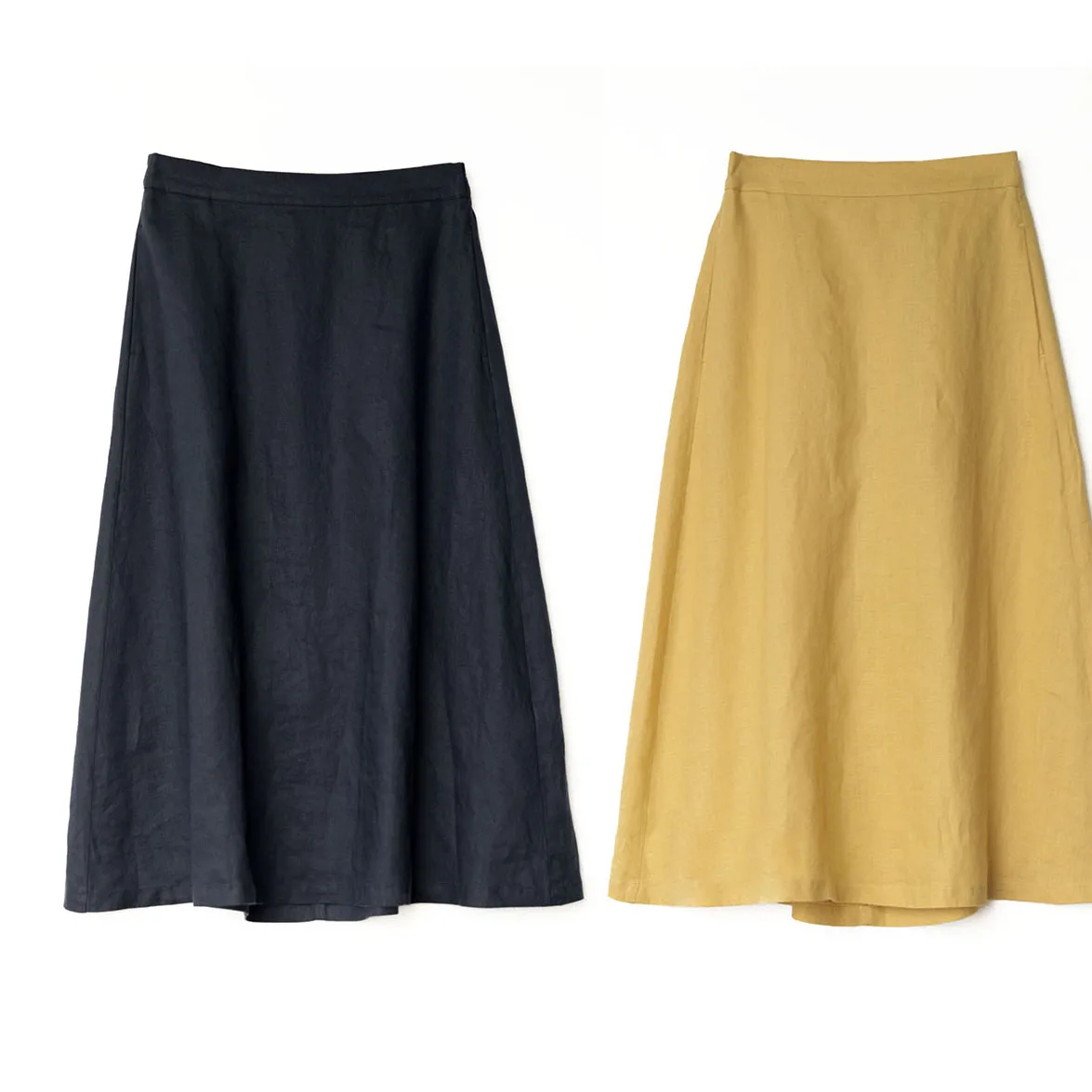 Summer New Women Vintage Cottagecore Elastic Waist Japan Style Comfortable Natural Fabric Skin Friendly Linen Black A-line Skirt
Summer New Women Vintage Cottagecore Elastic Waist Japan Style Comfortable Natural Fabric Skin Friendly Linen Black A-line Skirt