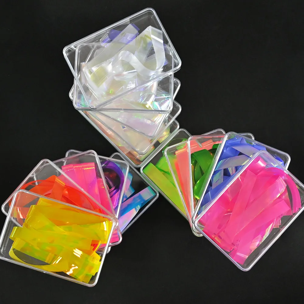 20pcs/Box Aurora Broken Glass Foil Paper Mirror Nail Sticker Holographic Mirage DIY Manicure 20 Colors
20pcs/Box Aurora Broken Glass Foil Paper Mirror Nail Sticker Holographic Mirage DIY Manicure 20 Colors