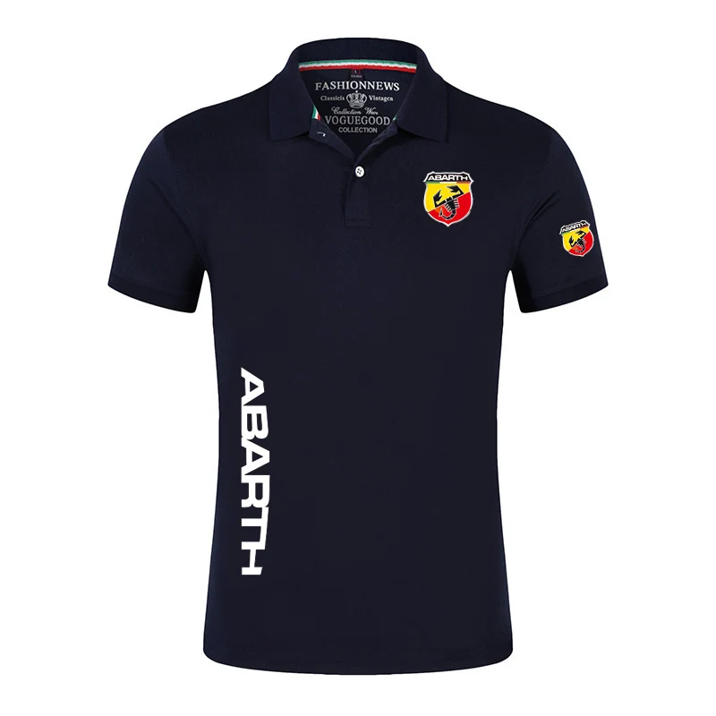 2020 ABARTH Summer Men's Polo Casual Short Sleeves Solid Color Tshirt Man Classic Unisex Tops Outdoor Customize T-shirt
2020 ABARTH Summer Men's Polo Casual Short Sleeves Solid Color Tshirt Man Classic Unisex Tops Outdoor Customize T-shirt
