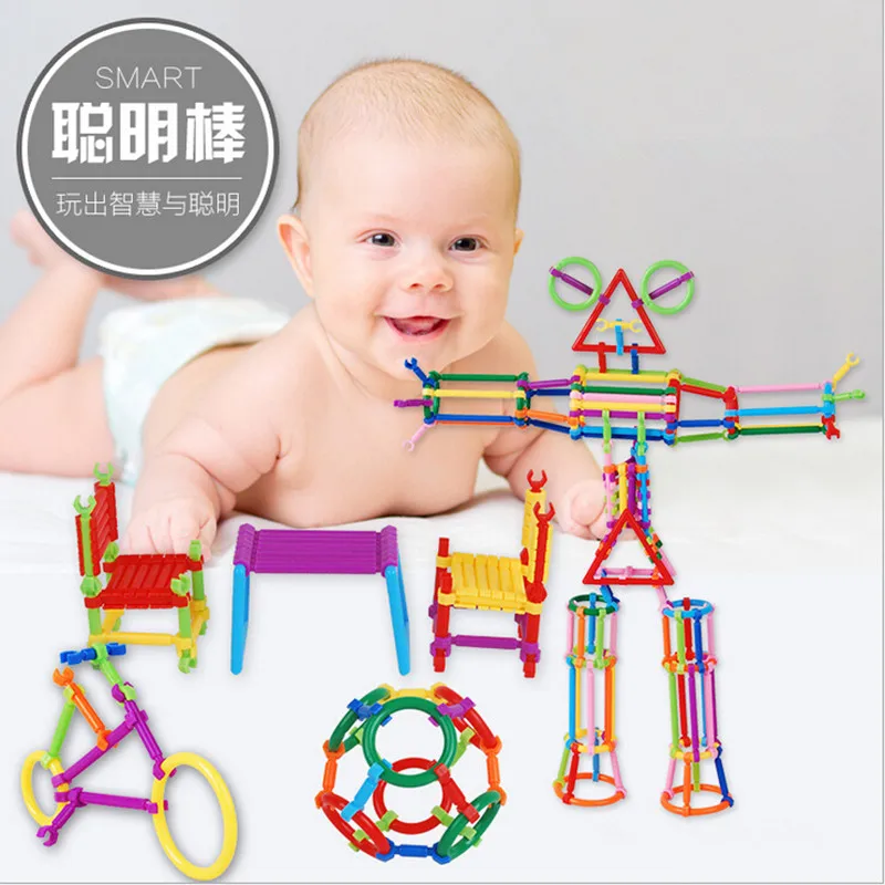 256Pcs/Pack Educational Building Blocks Toys Baby Colorful Plastic Intelligence Sticks Handmade DIY Kids Early Learning Gifts
256Pcs/Pack Educational Building Blocks Toys Baby Colorful Plastic Intelligence Sticks Handmade DIY Kids Early Learning Gifts