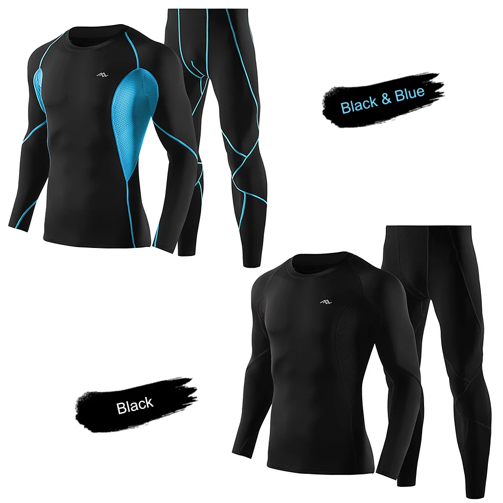 Gym Sports Men 2pcs Workout Clothes Set Quick Dry Long Sleeve Compression Shirt and Pants Set Fitness Running Suits
Gym Sports Men 2pcs Workout Clothes Set Quick Dry Long Sleeve Compression Shirt and Pants Set Fitness Running Suits