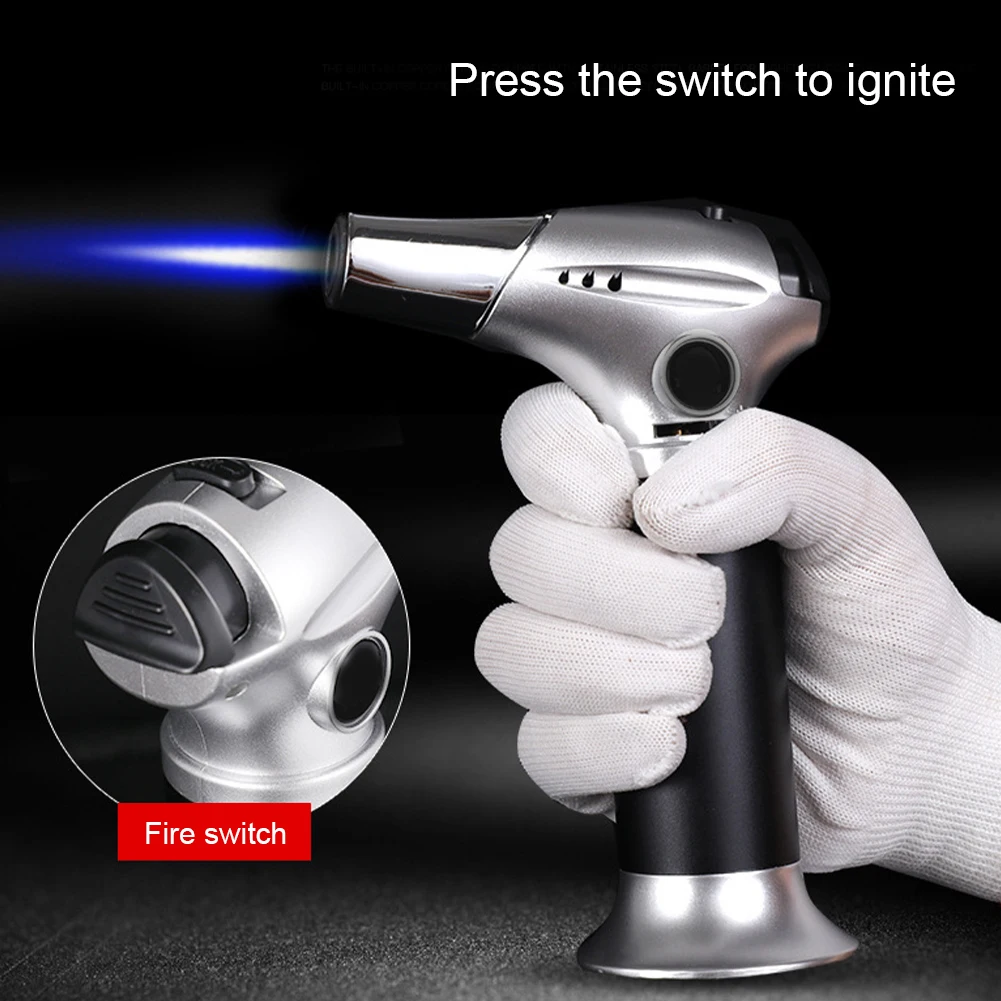 1PCS Refillable Butane Fuel Lighter Outdoor Camping Kitchen Welding Torch Lighter Butane Jet Gas Lighter Tool Cooking Supplies
1PCS Refillable Butane Fuel Lighter Outdoor Camping Kitchen Welding Torch Lighter Butane Jet Gas Lighter Tool Cooking Supplies