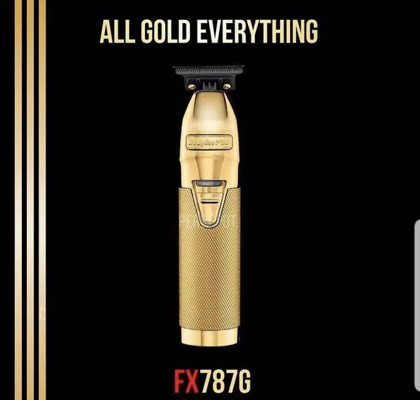 Babyliss Pro FX-7870 GE rechargeable hair trimmer and bear shaving machine Premium Gold Edition
Babyliss Pro FX-7870 GE rechargeable hair trimmer and bear shaving machine Premium Gold Edition