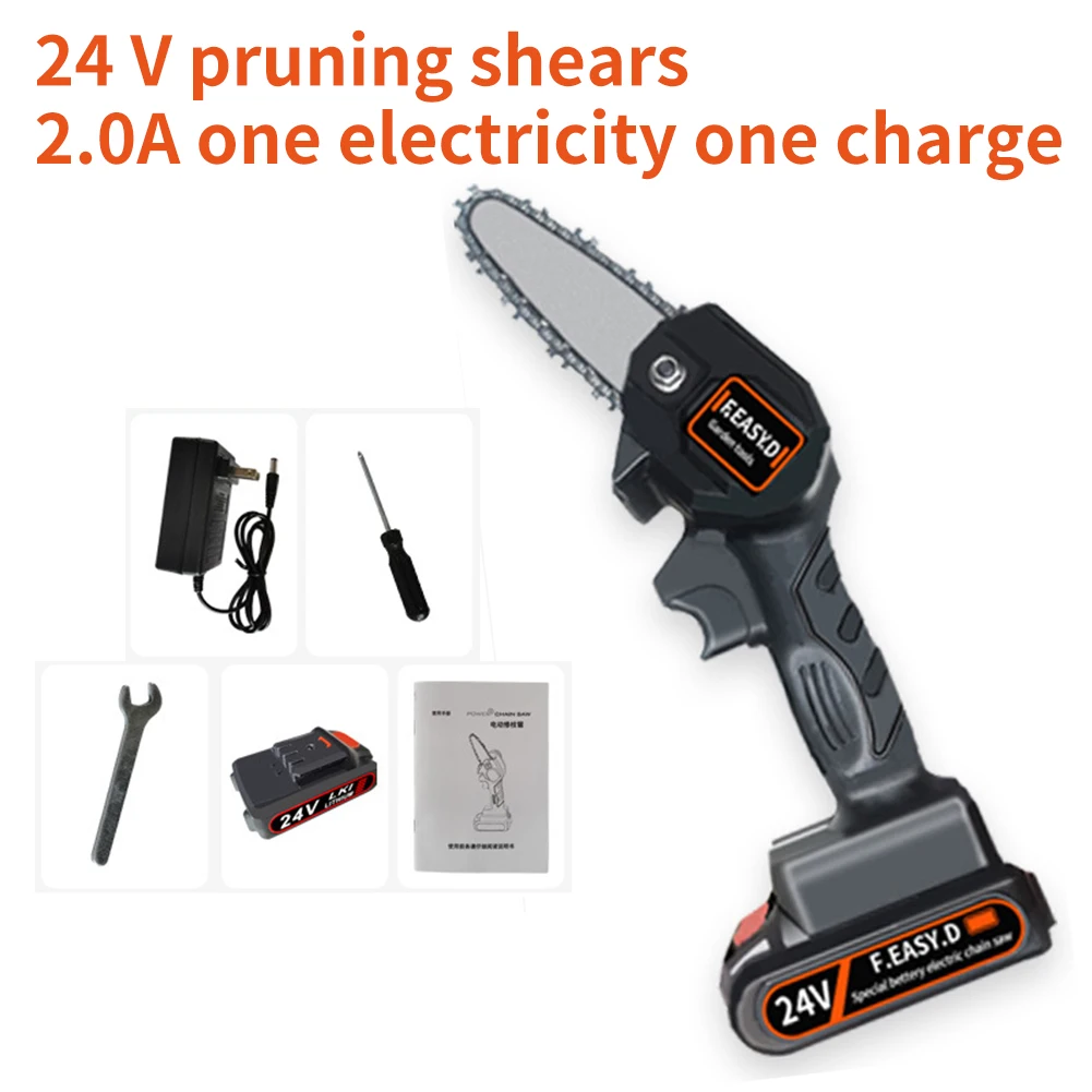 4 Inch Mini Chainsaw With Brushless Motor Non Slip Cordless Electric Lightweight Smooth Wear Resistant Adjustable Pruning Shears
4 Inch Mini Chainsaw With Brushless Motor Non Slip Cordless Electric Lightweight Smooth Wear Resistant Adjustable Pruning Shears