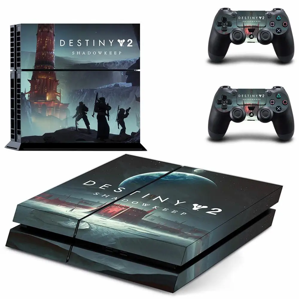 Destiny 2 Shadowkeep PS4 Stickers Play station 4 Skin Sticker Decals Cover For PlayStation Console and Controller Skins | Электроника