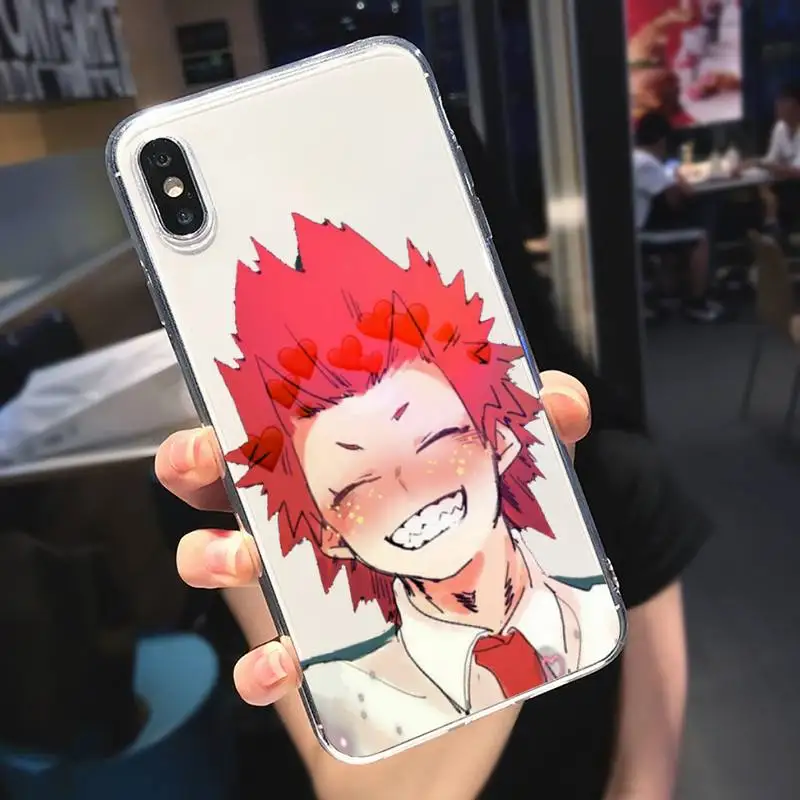My Hero Academia kirishima Anime Phone Case Transparent soft For iphone 5 5s 5c se 6 6s 7 8 11 12 plus mini x xs xr pro max
My Hero Academia kirishima Anime Phone Case Transparent soft For iphone 5 5s 5c se 6 6s 7 8 11 12 plus mini x xs xr pro max