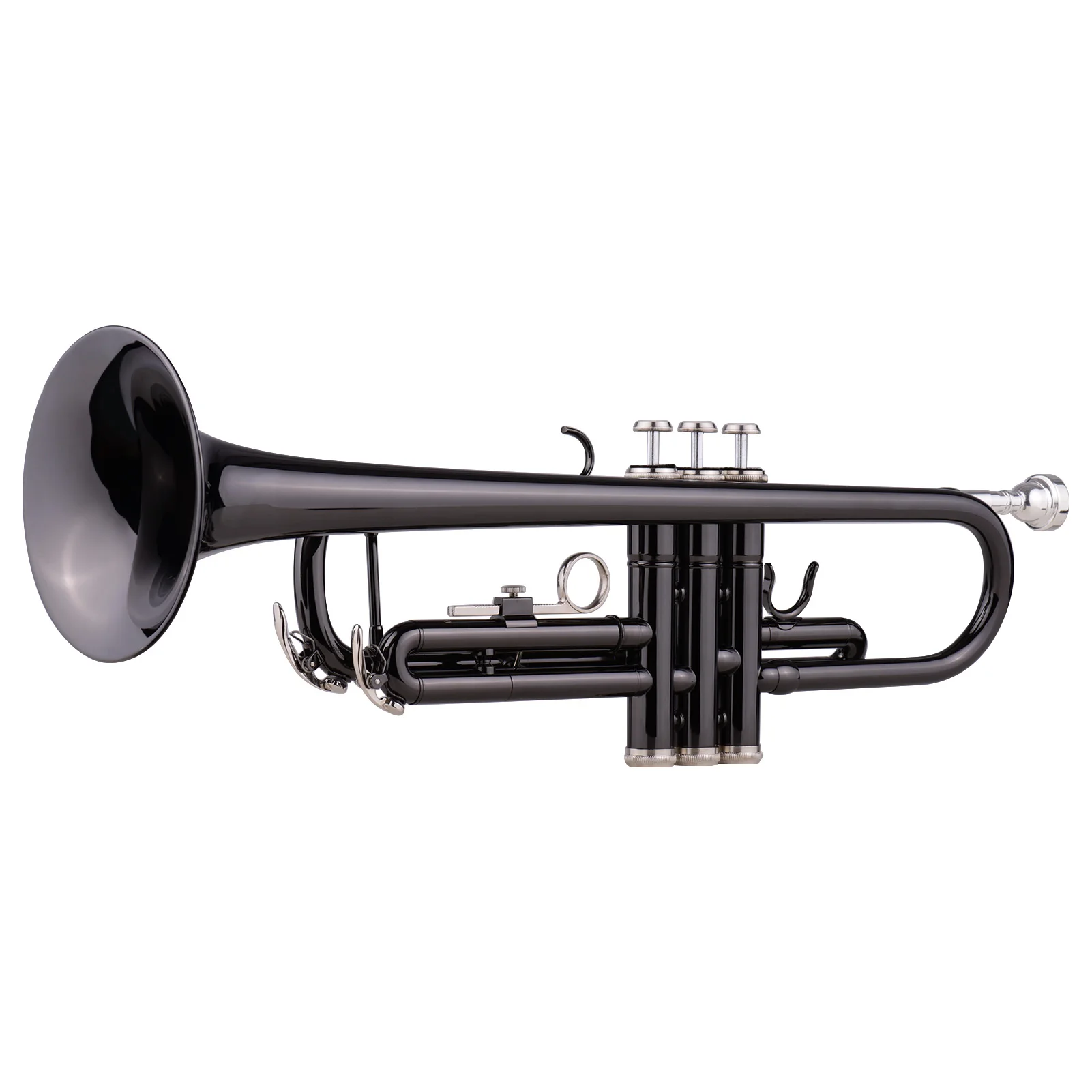 Muslady Trumpet Brass Plated Black Bb Trumpet Set for Beginner Student with Hard Case Straps Mouthpiece Gloves Polishing Cloth
Muslady Trumpet Brass Plated Black Bb Trumpet Set for Beginner Student with Hard Case Straps Mouthpiece Gloves Polishing Cloth