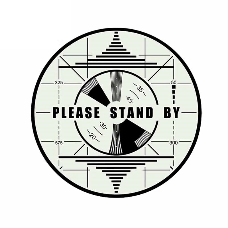 13x9cm Exterior Accessories FALLOUT Please Stand By Motorcycle Car Stickers Decal Waterproof for JDM SUV RV
13x9cm Exterior Accessories FALLOUT Please Stand By Motorcycle Car Stickers Decal Waterproof for JDM SUV RV