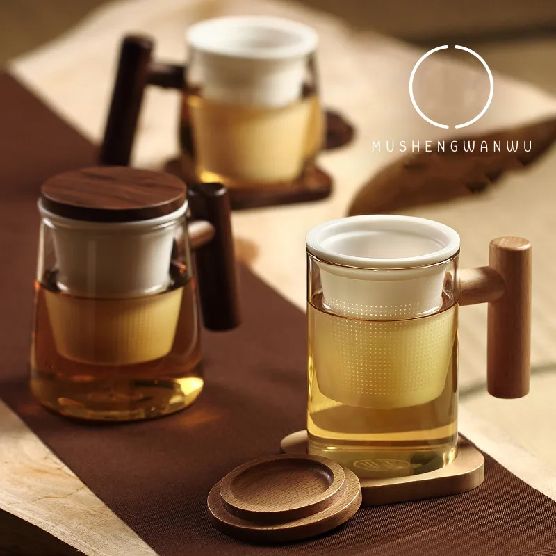 Japanese style creative glass cup office simple tea cup ceramic liner filter female small fresh
Japanese style creative glass cup office simple tea cup ceramic liner filter female small fresh