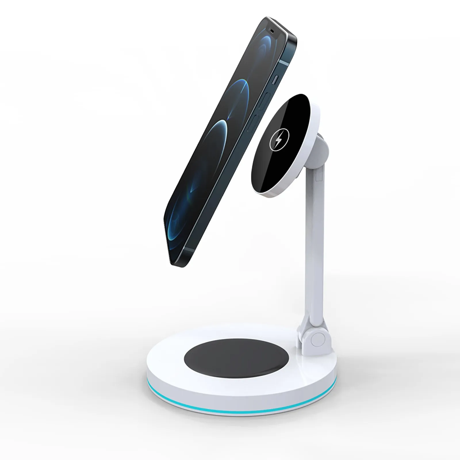 15W Magnetic Wireless Charger For iPhone 12 Pro Max Two-in-one Desktop Folding Phone Stand For Airpods Wireless Charger STOCK
15W Magnetic Wireless Charger For iPhone 12 Pro Max Two-in-one Desktop Folding Phone Stand For Airpods Wireless Charger STOCK