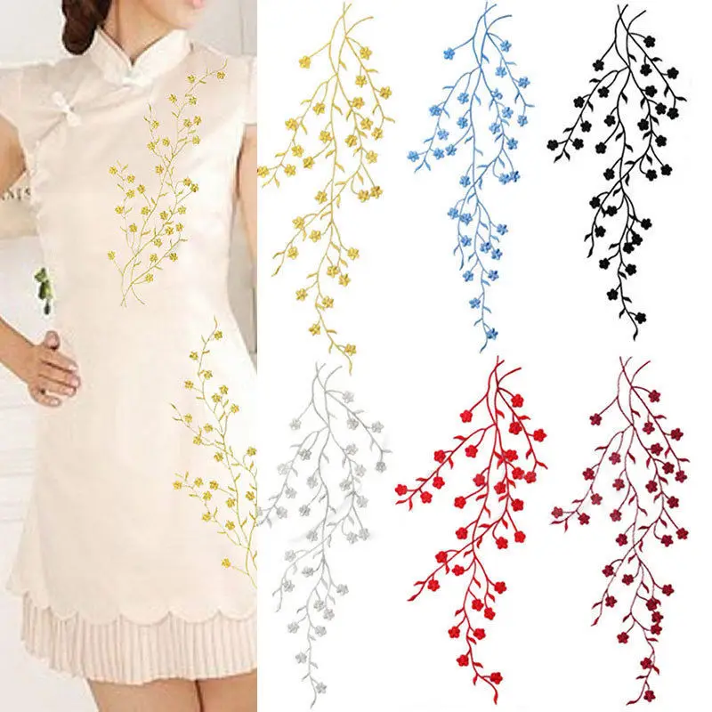 14'' Plum Blossom Flower Applique Clothing Embroidery Patch Fabric Sticker Iron On Sew On Patch Craft Sewing Repair Embroidered
14'' Plum Blossom Flower Applique Clothing Embroidery Patch Fabric Sticker Iron On Sew On Patch Craft Sewing Repair Embroidered
