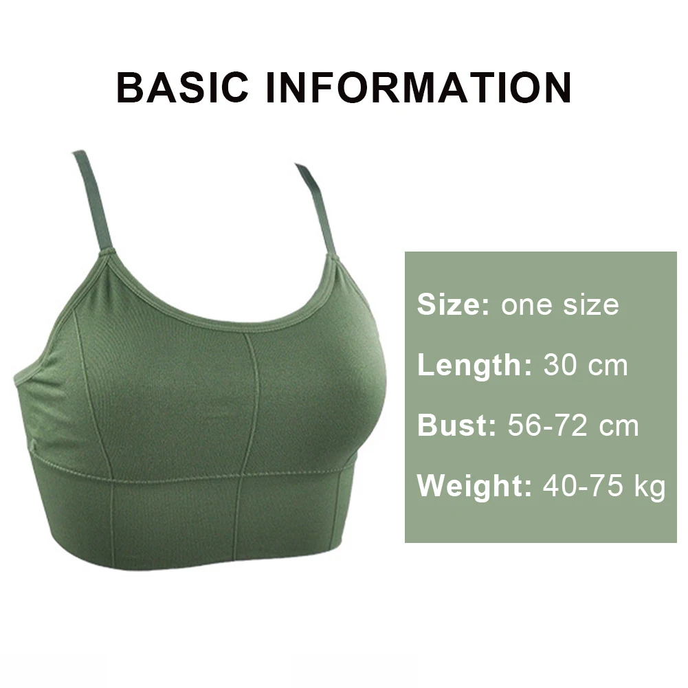 New Women's Sports Bra Breathable Sweat-Wicking Lingerie Seamless Wire-Free Bras With Removable Pads Fitness Yoga Gym Sports Bra
New Women's Sports Bra Breathable Sweat-Wicking Lingerie Seamless Wire-Free Bras With Removable Pads Fitness Yoga Gym Sports Bra