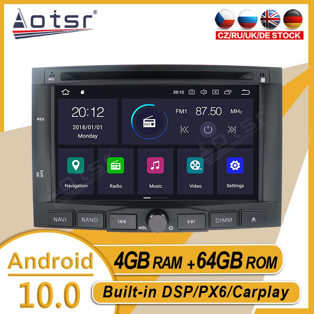 4+64GB For PEUGEOT 3008 5008 Car Stereo Multimedia Player Android GPS Navigation Auto Audio Radio Recorder Carplay PX6 Head Unit 
4+64GB For PEUGEOT 3008 5008 Car Stereo Multimedia Player Android GPS Navigation Auto Audio Radio Recorder Carplay PX6 Head Unit