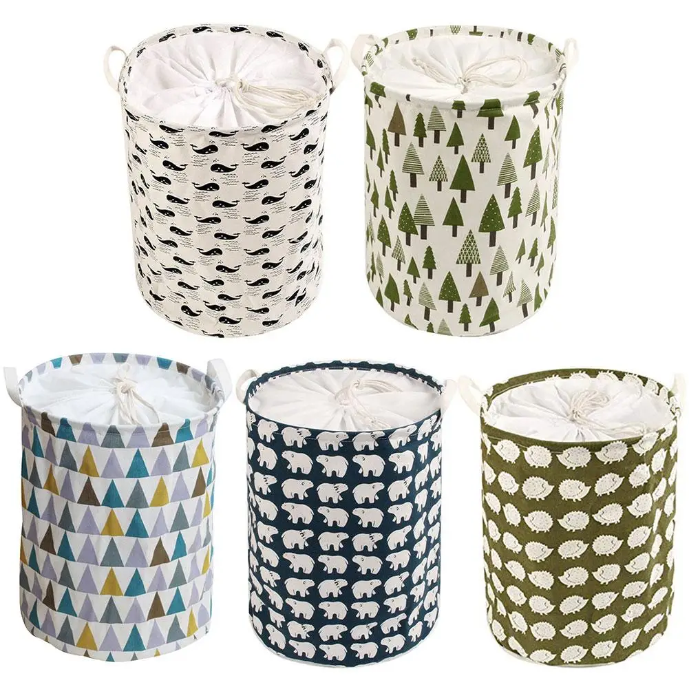 Hot Foldable Drawstring Laundry Basket Dirty Clothes Toy Storage Bucket Organizer
Hot Foldable Drawstring Laundry Basket Dirty Clothes Toy Storage Bucket Organizer