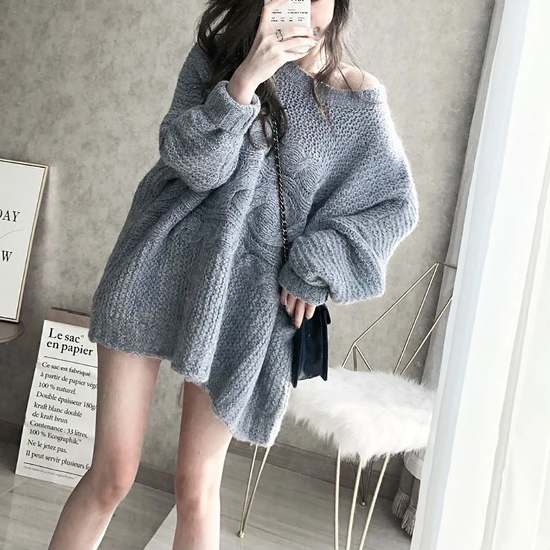 New Winter Sweater Women's Pullover Girl's Top Retro Long Sleeve Autumn Elegant Knitted Coat Warm Oversized Top
New Winter Sweater Women's Pullover Girl's Top Retro Long Sleeve Autumn Elegant Knitted Coat Warm Oversized Top