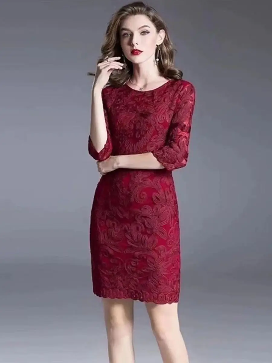 5XL Dress Vestidos De Fiesta 2020 Autumn Party Brides Mother Women Allover Appliques Embroidery Bodycon Sheath Dress Female 4XL
5XL Dress Vestidos De Fiesta 2020 Autumn Party Brides Mother Women Allover Appliques Embroidery Bodycon Sheath Dress Female 4XL