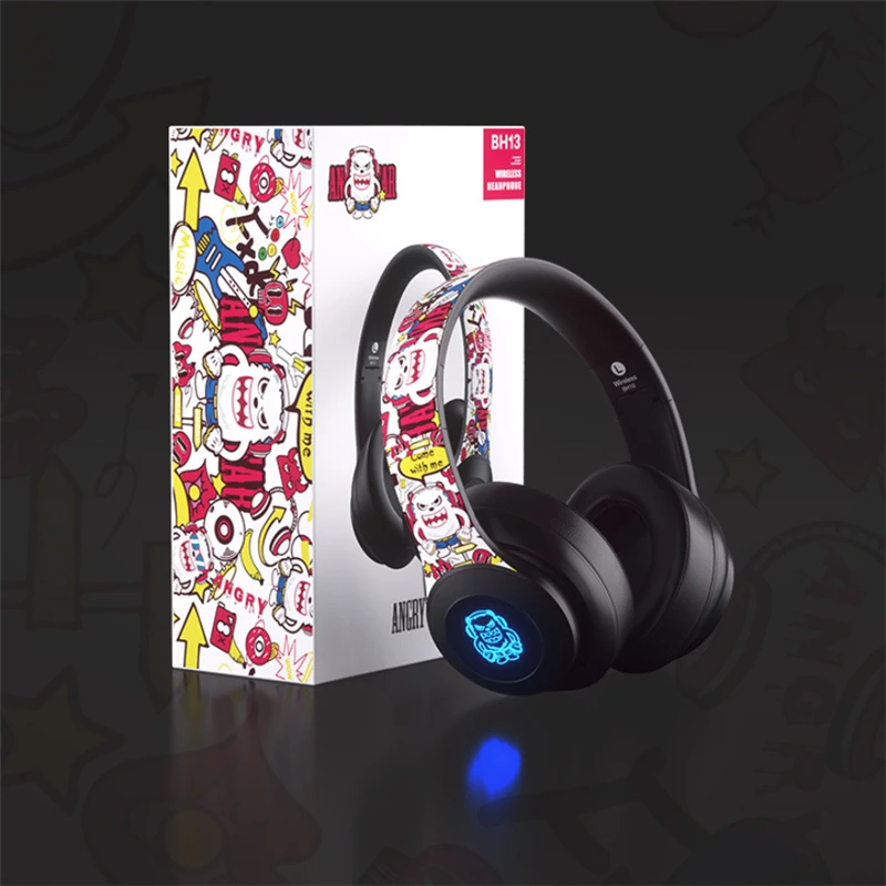 2021 Over-Ear Bluetooth 5.0 Headphone Boom Wireless Angry Beer Headset 3.5mm Wired Gaming Music Headphones With Mic LED Gift Box
2021 Over-Ear Bluetooth 5.0 Headphone Boom Wireless Angry Beer Headset 3.5mm Wired Gaming Music Headphones With Mic LED Gift Box