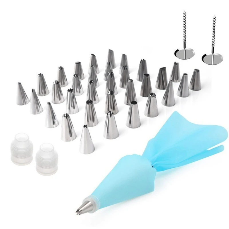 Stainless Steel Decorating Nozzle Outfits Decorating Machine Decorating Bag Decorating Tool Box to Make Cake Baking Utensils
Stainless Steel Decorating Nozzle Outfits Decorating Machine Decorating Bag Decorating Tool Box to Make Cake Baking Utensils