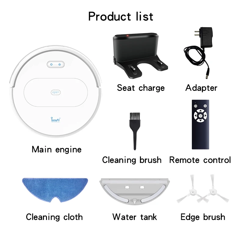 Intelligent Sweeping Robot Vacuum Cleaner Sweeping Sucking Dragging Integrated Automatic Charging Remote Control Vacuum Cleaner
Intelligent Sweeping Robot Vacuum Cleaner Sweeping Sucking Dragging Integrated Automatic Charging Remote Control Vacuum Cleaner