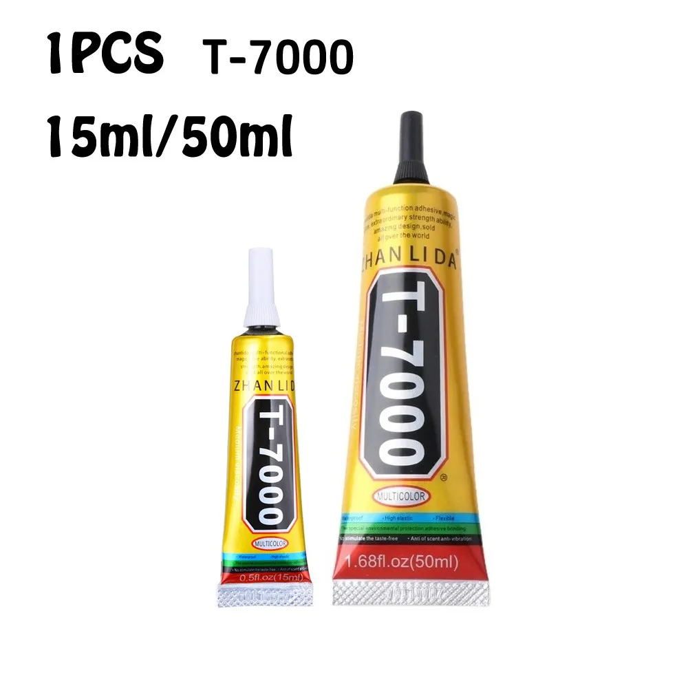 15/50ml Repair Glue High Viscosity Black Liquid Glue Durable Glue Liaquid For Phone Touch Screen Glue T-7000
15/50ml Repair Glue High Viscosity Black Liquid Glue Durable Glue Liaquid For Phone Touch Screen Glue T-7000