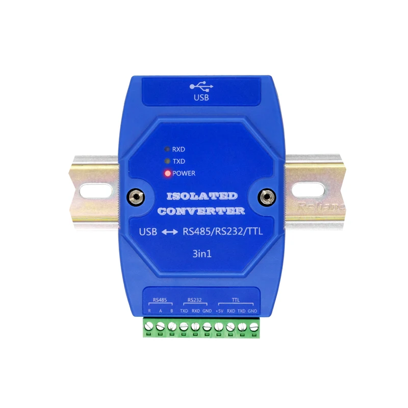 Конвертер связи 3 в 1 с USB на TTL/RS485/RS232, ретранслятор, фотоэлектрическая изоляция, молниезащита
Конвертер связи 3 в 1 с USB на TTL/RS485/RS232, ретранслятор, фотоэлектрическая изоляция, молниезащита