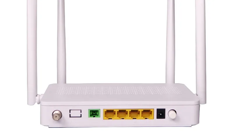 Wholesale 4GE+CATV+WIFI XPON ONU Dual Band 2.4G +5G Router with 4 Antennas 
Wholesale 4GE+CATV+WIFI XPON ONU Dual Band 2.4G +5G Router with 4 Antennas