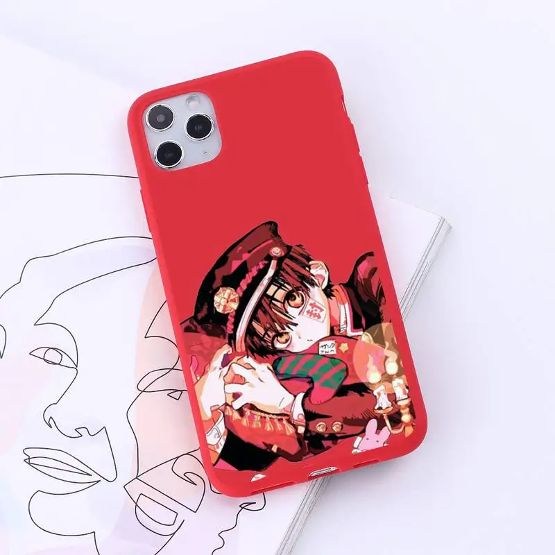 Jibaku Shounen Hanako kun anime Phone Case Red Candy Color for iPhone 6 7 8 11 12 s mini pro X XS XR MAX Plus
Jibaku Shounen Hanako kun anime Phone Case Red Candy Color for iPhone 6 7 8 11 12 s mini pro X XS XR MAX Plus