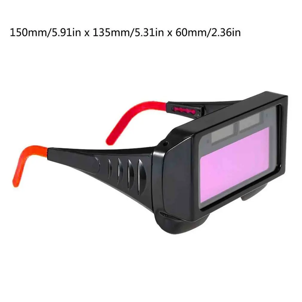 Lightweight Automatic Dimming Welding Lens Solar Auto Welding Protect Eyes Safety Glasses Welding Helmet Eyewear Goggles
Lightweight Automatic Dimming Welding Lens Solar Auto Welding Protect Eyes Safety Glasses Welding Helmet Eyewear Goggles