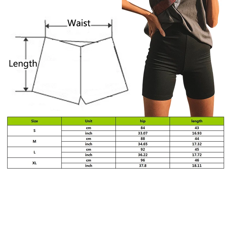 Women's Casual Sports Shorts Fitness Solid Slim Outdoor Cycling Shorts Ladies Workout High Waist Elastic Running Gym Pantalones
Women's Casual Sports Shorts Fitness Solid Slim Outdoor Cycling Shorts Ladies Workout High Waist Elastic Running Gym Pantalones