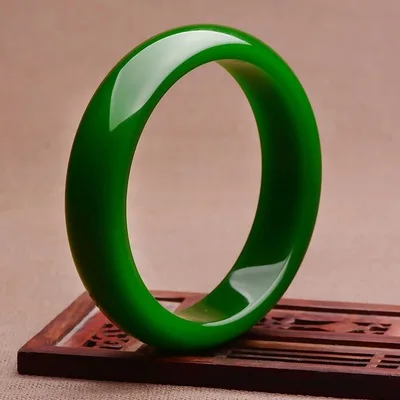 Zheru Jewelry Hetian Jade Green 54-62mm Bracelet Elegant Princess Jewelry For Mom For Girlfriend
Zheru Jewelry Hetian Jade Green 54-62mm Bracelet Elegant Princess Jewelry For Mom For Girlfriend