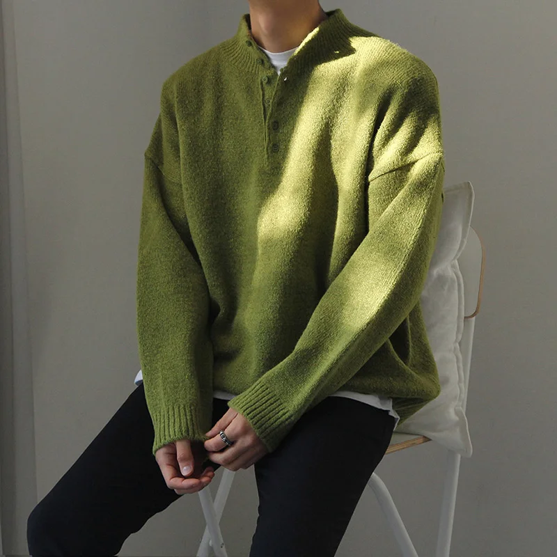 2021 new solid color sweater Korean version of the trend of personality sweater men's loose lazy wind jacket casual all-match
2021 new solid color sweater Korean version of the trend of personality sweater men's loose lazy wind jacket casual all-match