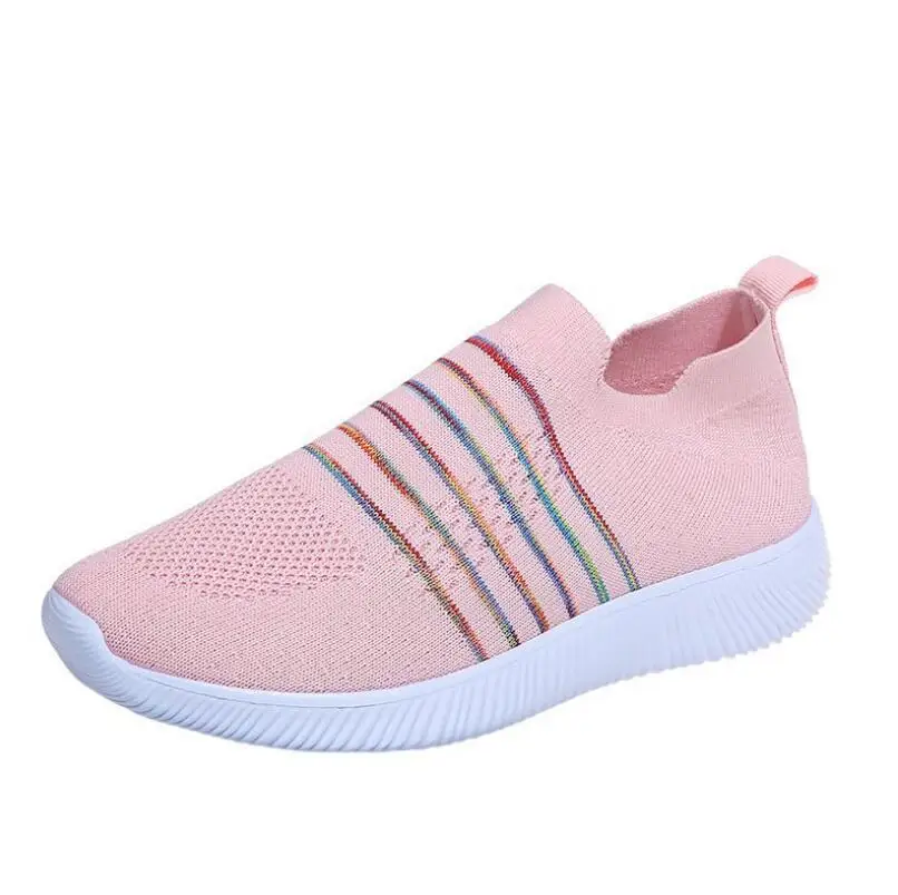 Women's Sneakers Shoes Summer Breathable Sports Shoes Women Vulcanized Mesh Flying Woven Comrfortable Outdoor Running Shoes
Women's Sneakers Shoes Summer Breathable Sports Shoes Women Vulcanized Mesh Flying Woven Comrfortable Outdoor Running Shoes