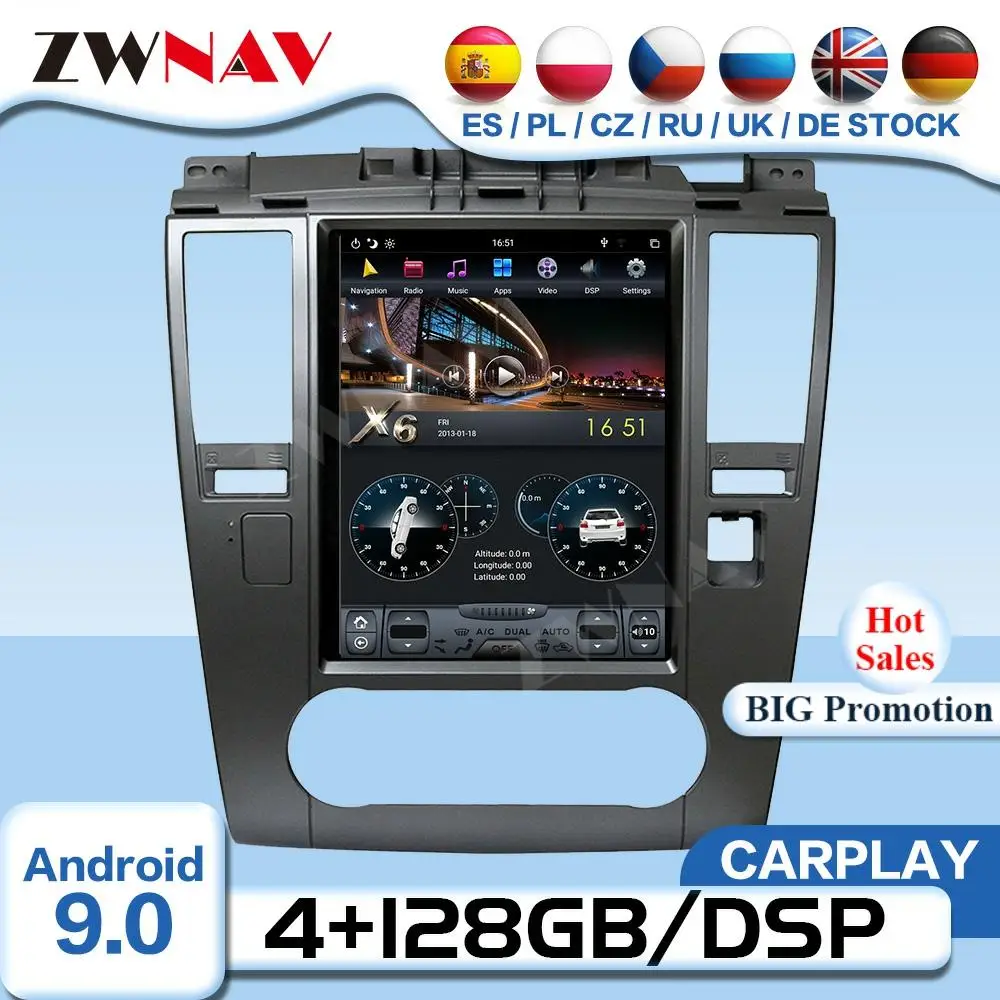 Carplay Tesla Screen Android Video Player For Nissan Tiida 2008 2009 2010 2011 GPS Car Radio Receiver Audio Stereo IPS Head Unit
Carplay Tesla Screen Android Video Player For Nissan Tiida 2008 2009 2010 2011 GPS Car Radio Receiver Audio Stereo IPS Head Unit