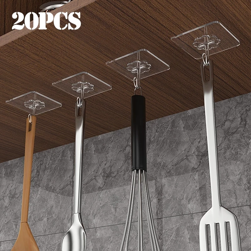 20Pcs Transparent Strong Self Adhesive Door Wall Hangers Hooks Suction Heavy Load Rack Cup Sucker for Kitchen Bathroom
20Pcs Transparent Strong Self Adhesive Door Wall Hangers Hooks Suction Heavy Load Rack Cup Sucker for Kitchen Bathroom