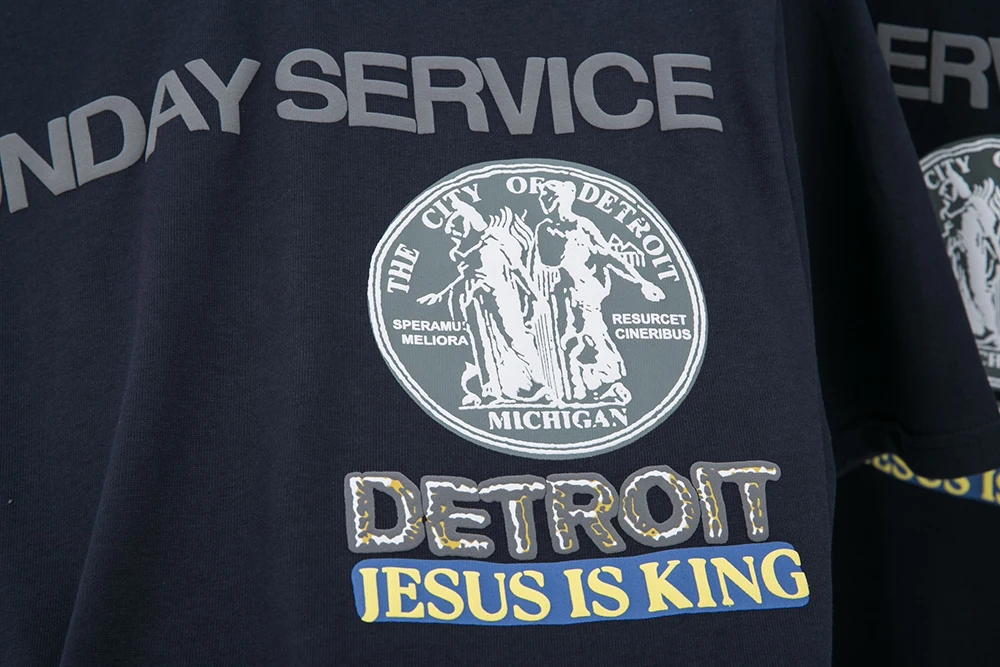 2020 Brand New KANYE WEST SUNDAY SERVICE T-shirt Men JESUS IS KING CPFM T Shirt Oversized Best Quality Turtleneck Tees Women Men
2020 Brand New KANYE WEST SUNDAY SERVICE T-shirt Men JESUS IS KING CPFM T Shirt Oversized Best Quality Turtleneck Tees Women Men