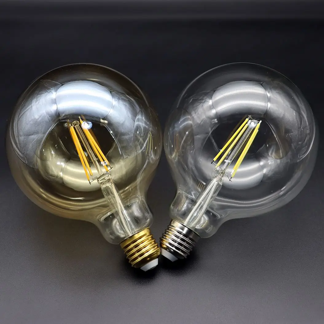 Chrismas Decor 2pcs/lot Retro Edison Filament Bulb G125 8W E27 Bombillas 220-240V Gold/Clear Glass Bulb Home Decoration
Chrismas Decor 2pcs/lot Retro Edison Filament Bulb G125 8W E27 Bombillas 220-240V Gold/Clear Glass Bulb Home Decoration